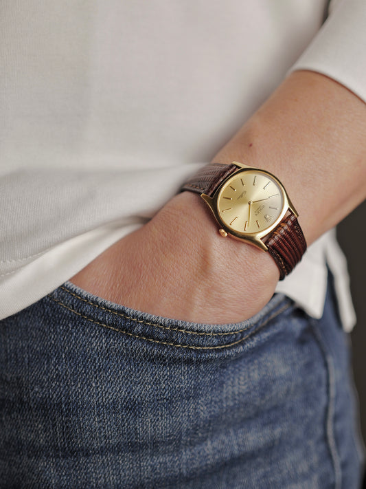 Rolex Cellini “Oval Tonneau” 18K Gold Ref. 3802 (circa 1969)