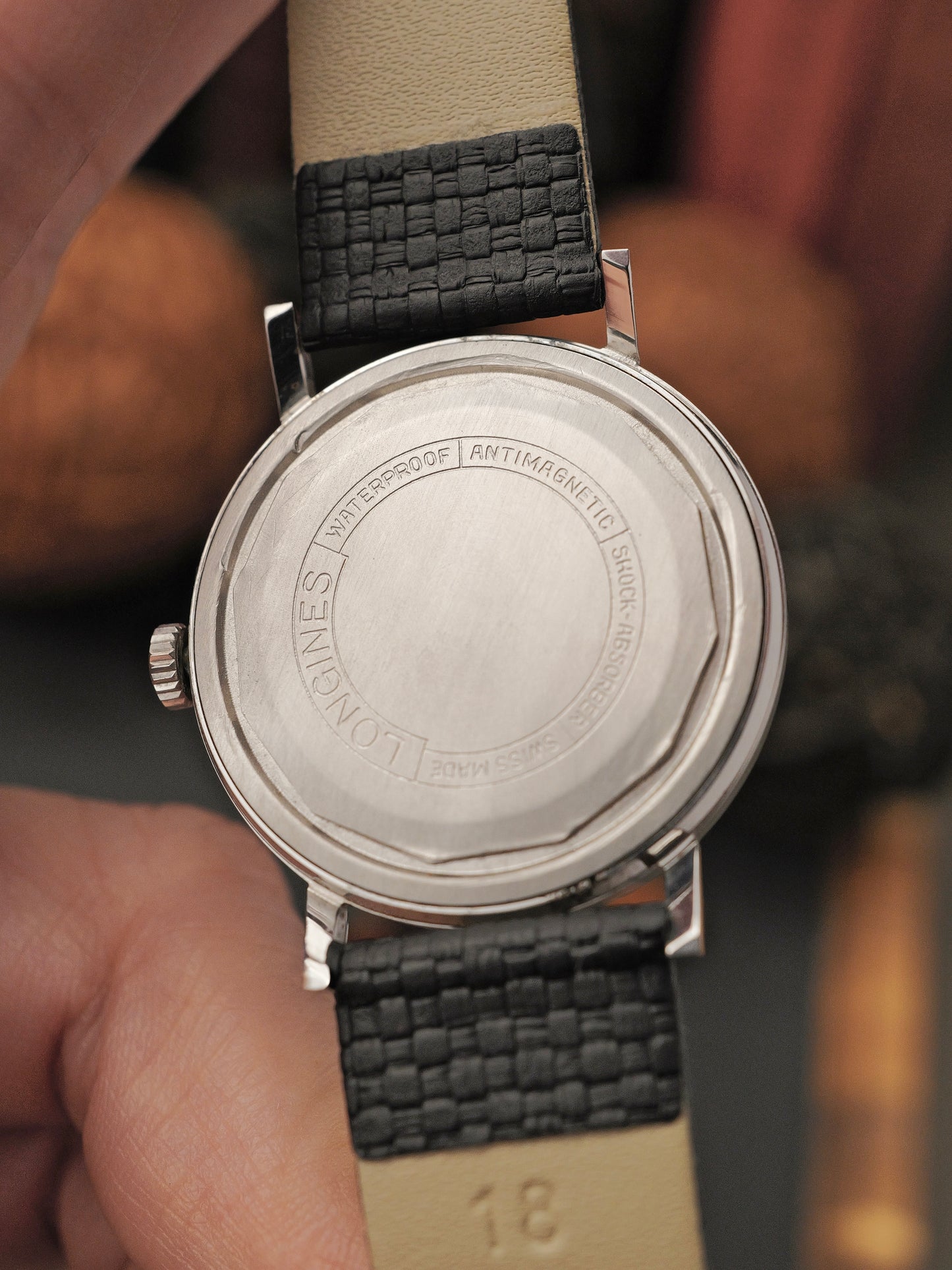 Longines “Calatrava” Domed Silver Sunburst Dial Ref. 7841 (circa 1960s)