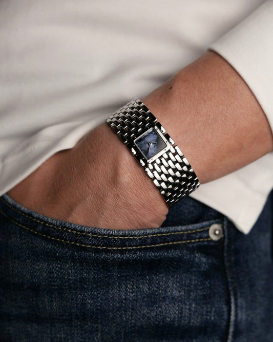 Cartier Panthere Ruban Blue Mother of Pearl Ref. 2420 (circa 2000s)