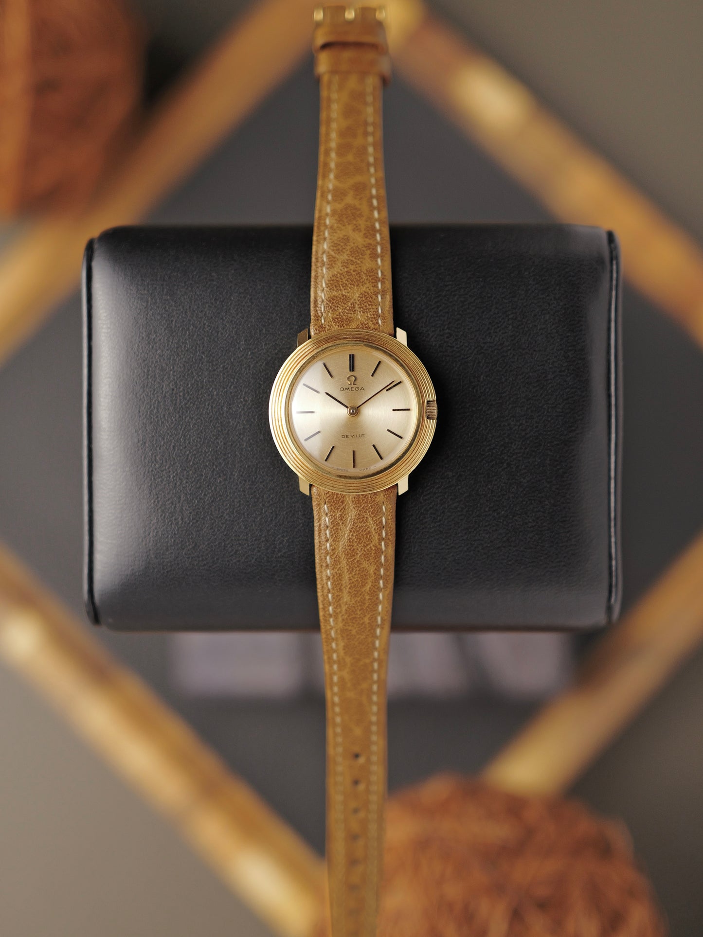 Omega De Ville Mini “Disco Volante” Gold Stepped Bezel Ref. 511.195 (circa 1968)