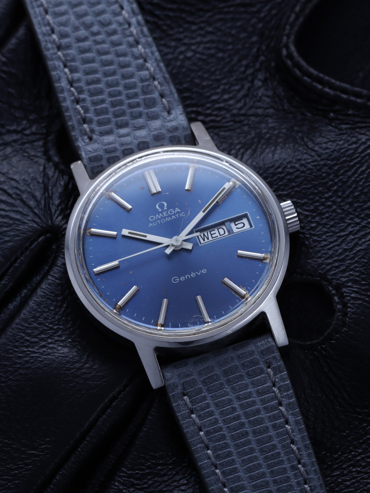 Omega De Ville Day-Date Ref. 166.0162 ‘Steel Blue’ (Circa 1973)