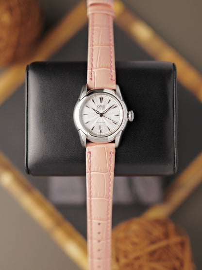 Oris Artelier Date "Silver Guilloche" Automatic with Papers Ref. 561 7548 4051 (circa 2005)