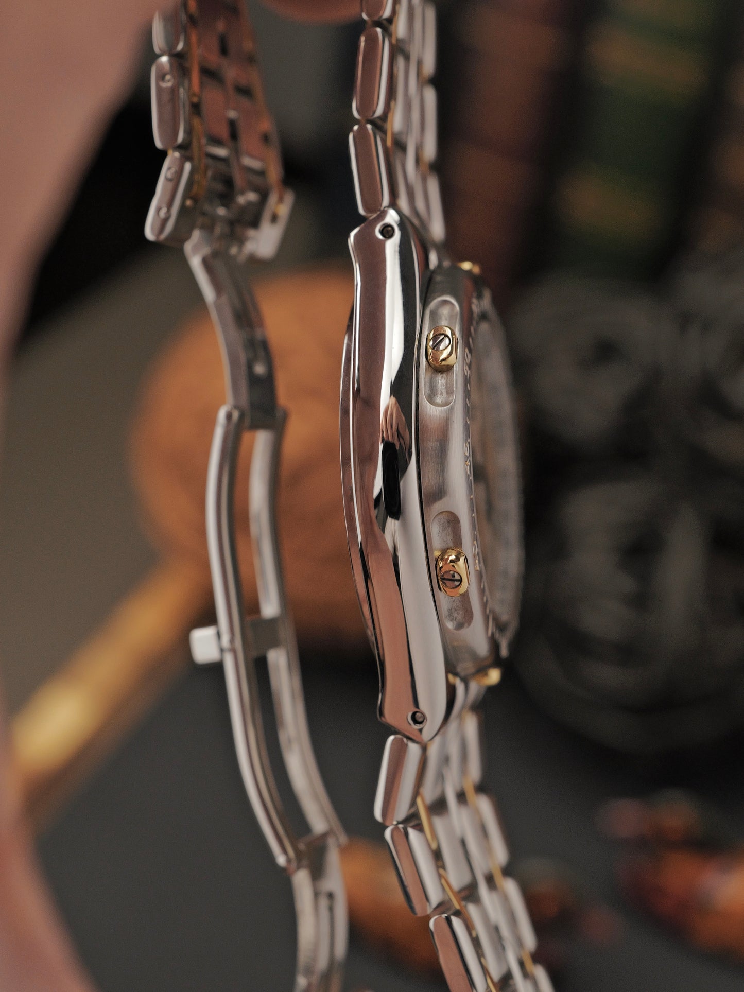Jaeger-LeCoultre Kryos Chronographe Diver Steel + 18K Yellow Gold FULL SET Ref. 305.5.31 (circa 2004)