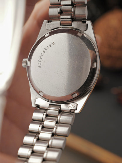 Omega Genève “Silver Tonneau" with Bracelet Ref. 135.041 (circa 1970)