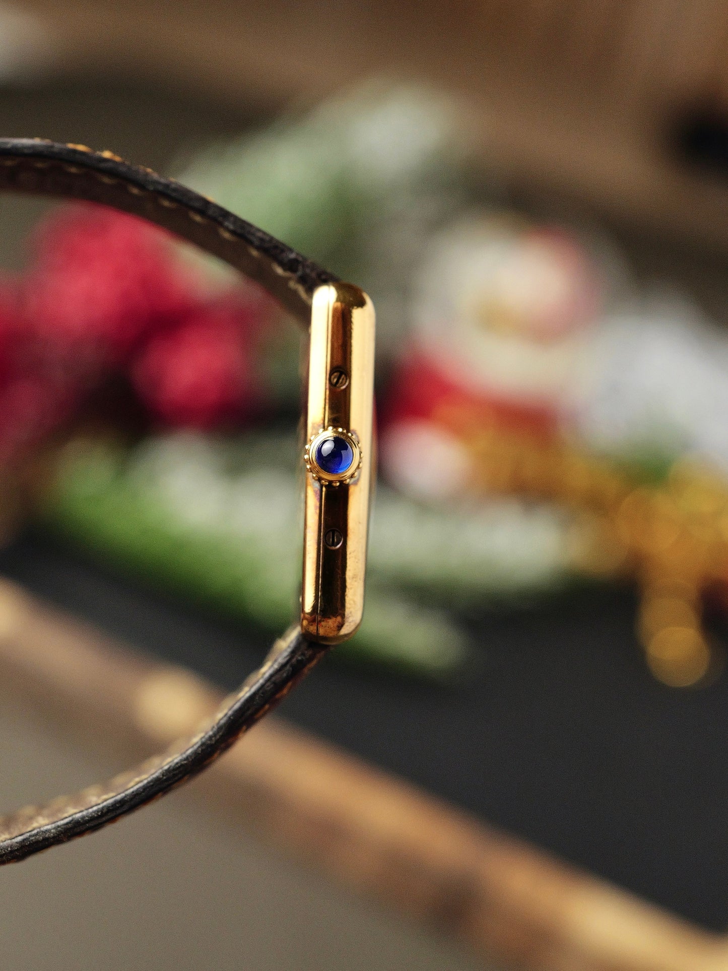 Cartier Must de Cartier Tank Vermeil “Column Dial” SM Ref. 5057001 (circa 1970s)