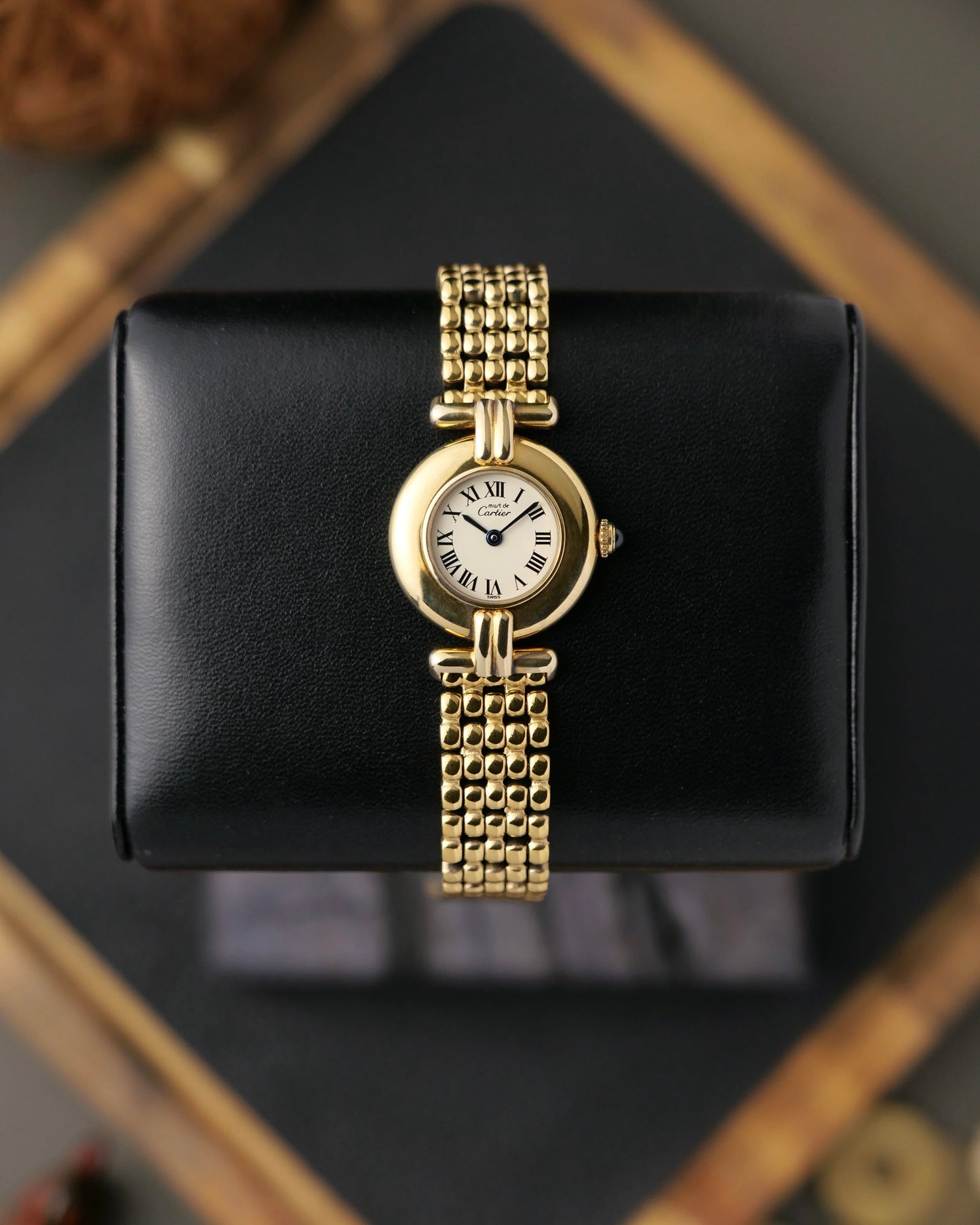 Cartier Colisée Must de Cartier Vermeil Ref. 590002 (circa 1980s)