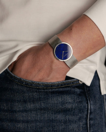 Vacheron & Constantin Lapis Lazuli 18K White Gold Ultra-Thin Ref. 7291B (circa early 70s)