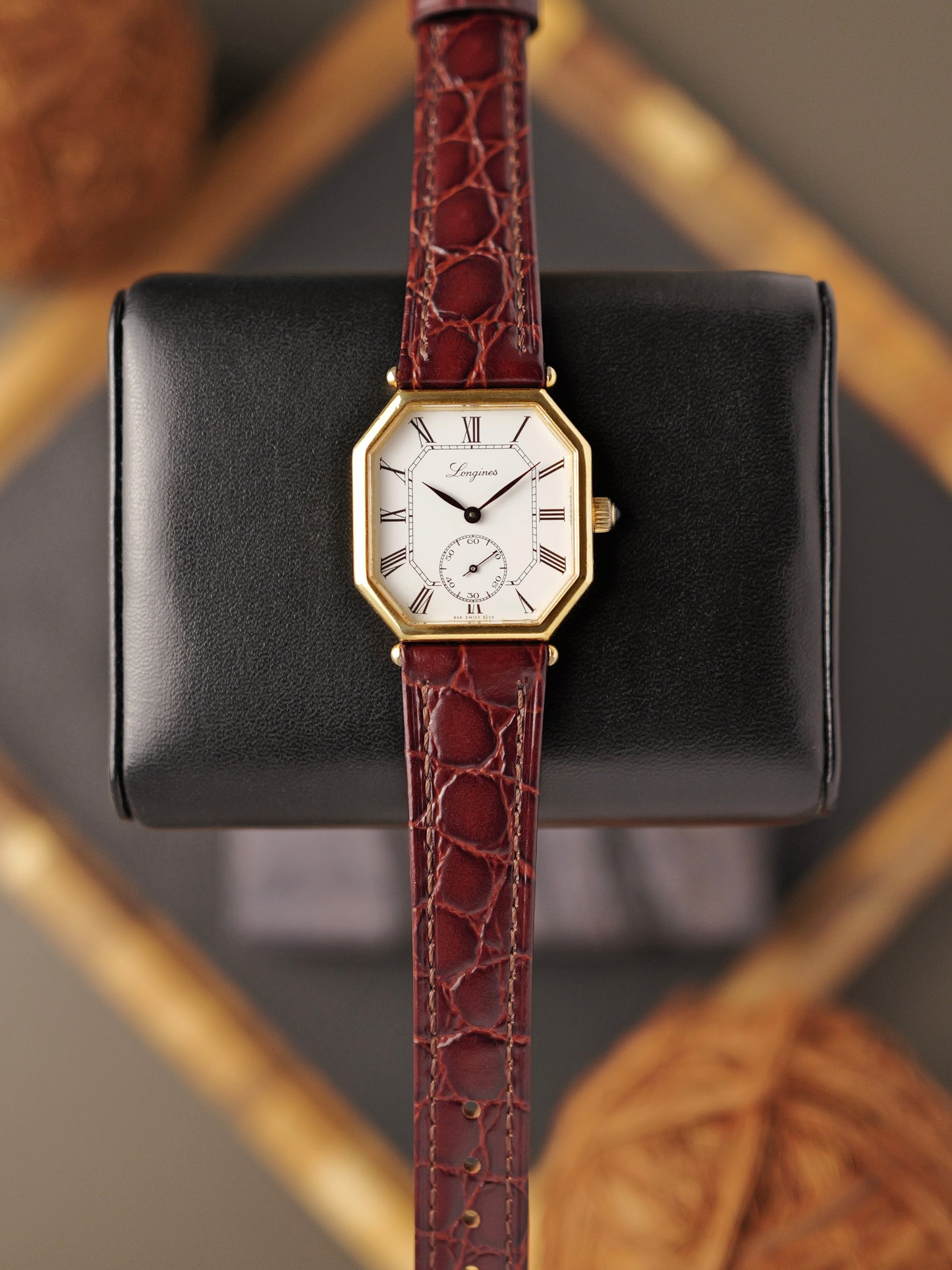 Longines “Octagon” White Roman Ref. 3209 (circa 1980s)