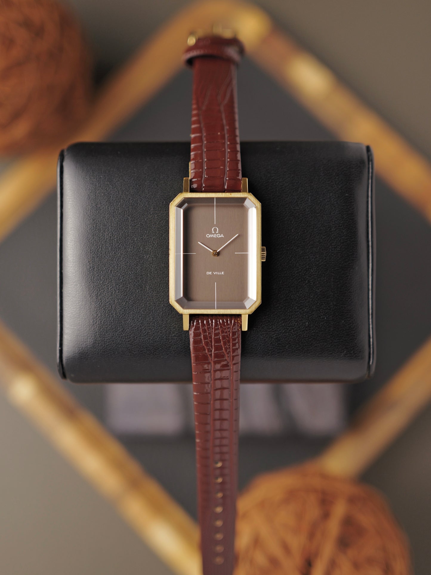 Omega De Ville “Grima” Chocolate Taupe Dial Ref. 511.0378 (circa 1973)