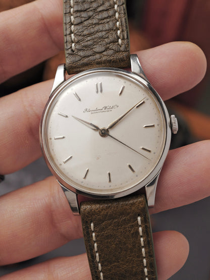 IWC “Calatrava” in Steel Cal. 89 (circa 1950s)