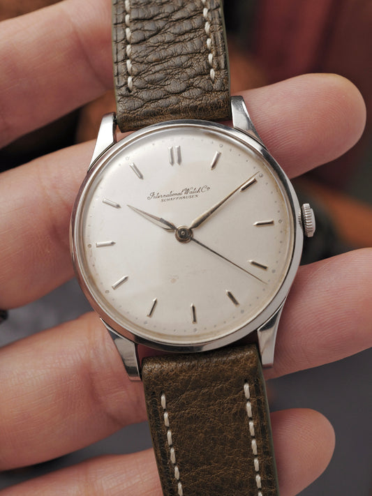 IWC “Calatrava” in Steel Cal. 89 (circa 1950s)