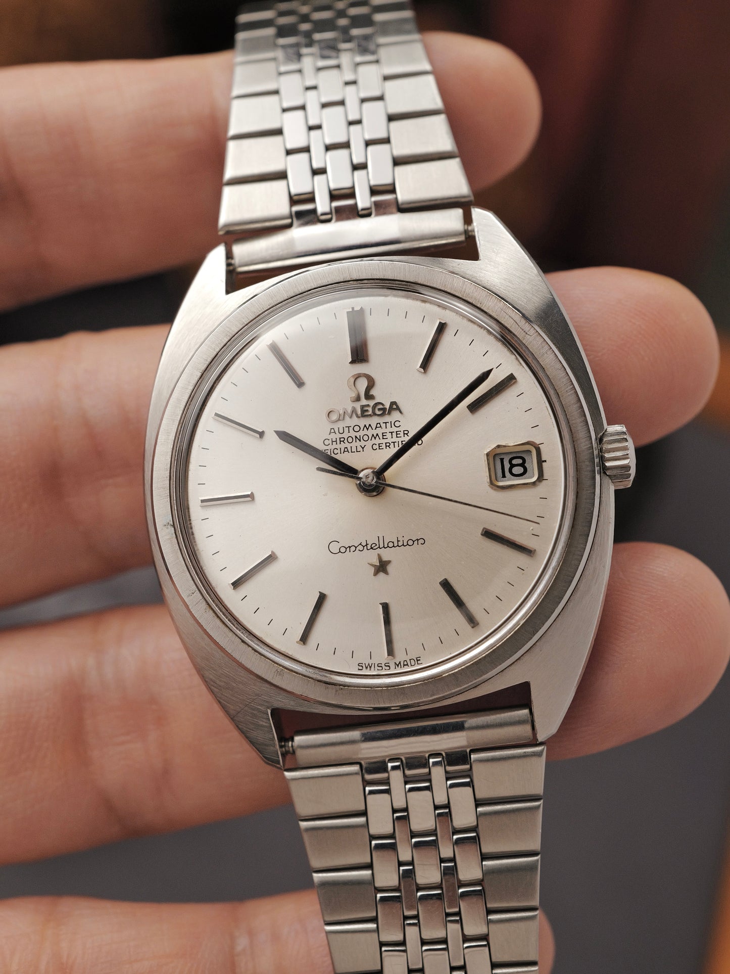 Omega Constellation C Case Silver Dial Ref. 168.017 (circa late 1960s)