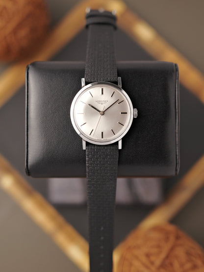 Longines “Calatrava” Domed Silver Sunburst Dial Ref. 7841 (circa 1960s)
