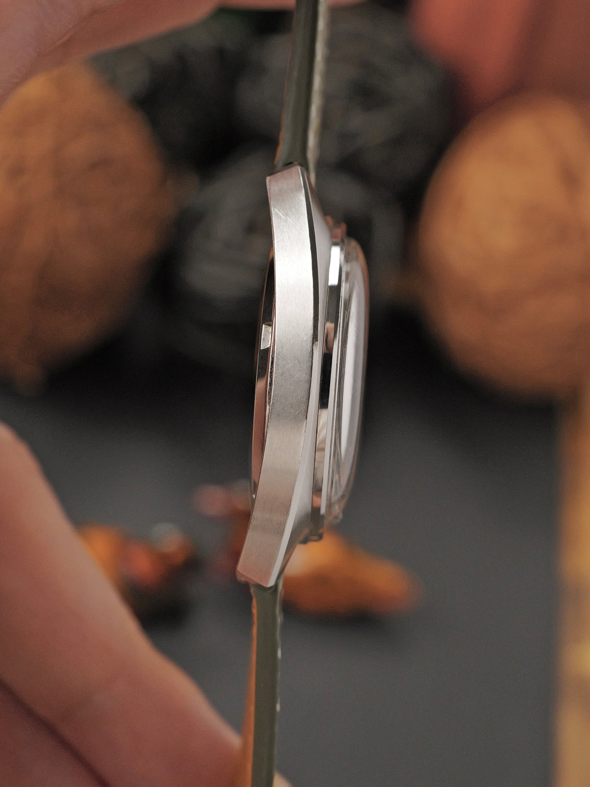 Omega Constellation C Steel Date “Anthracite Sunburst” Ref. 168.017 (circa 1969)