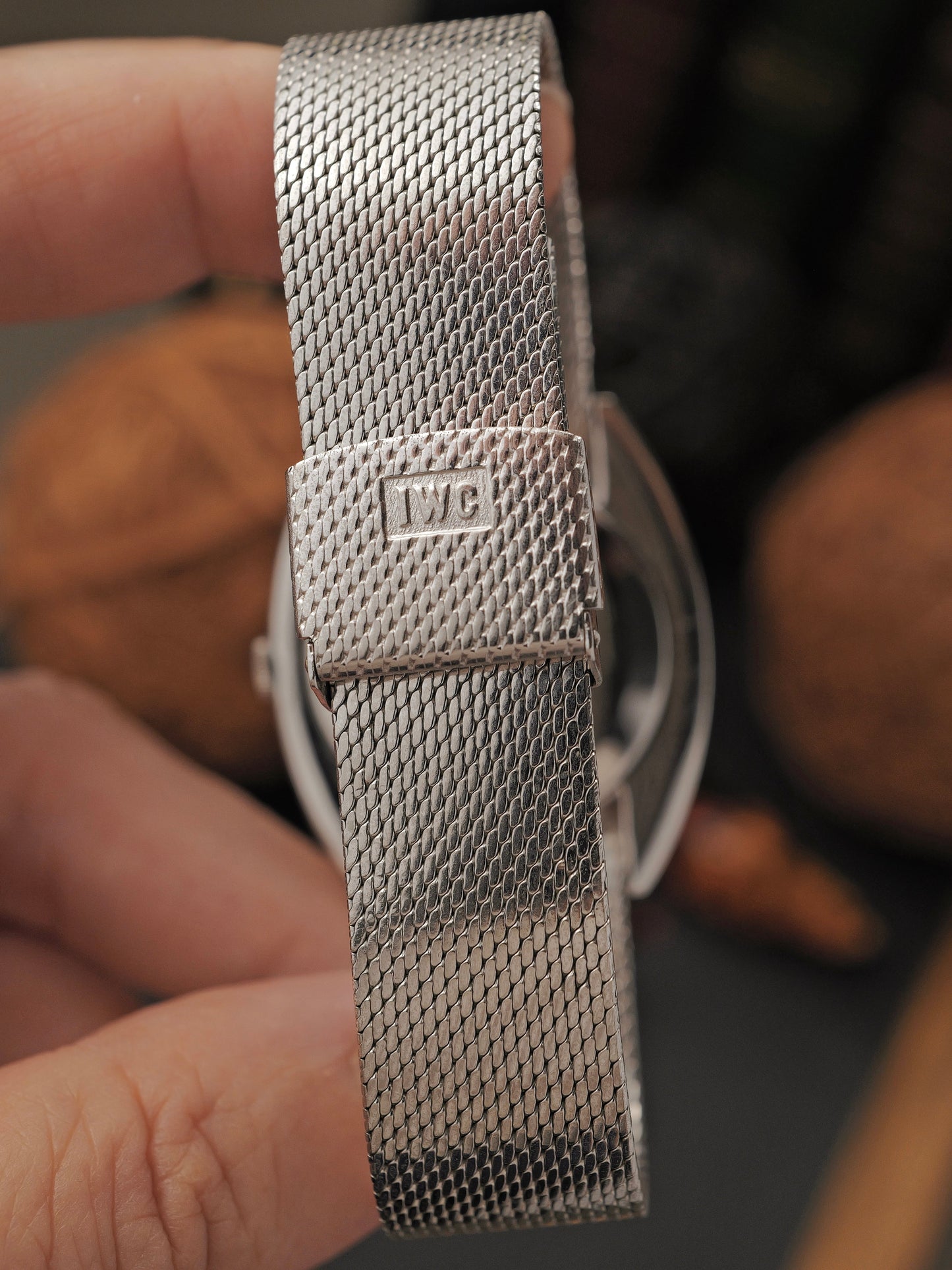 IWC C-Case Integrated Bracelet Ultrathin Ref. 1419 (circa 1970s)