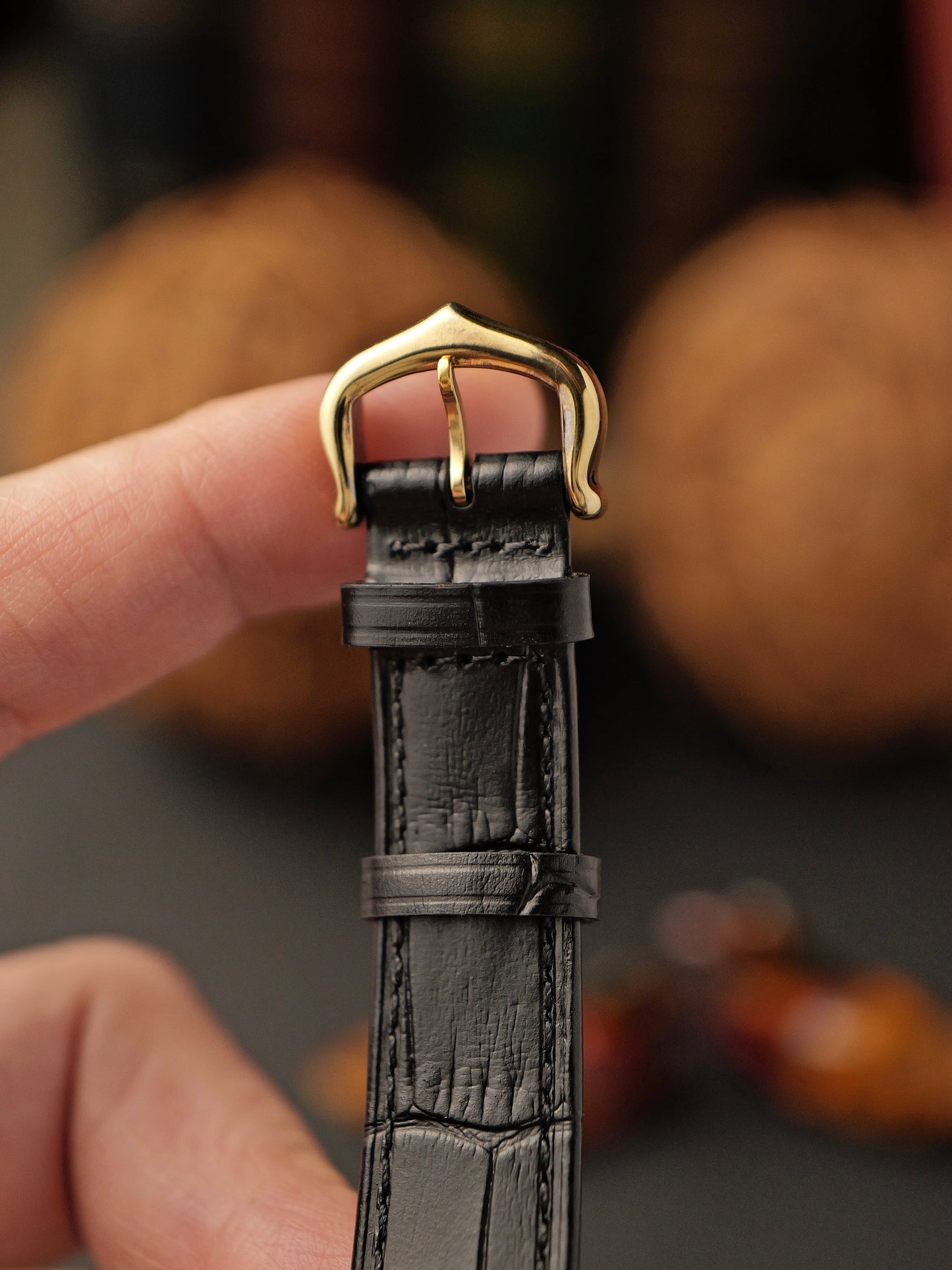 Cartier Vendôme Vermeil Blue Stardust Dial Ref. 590003 (circa 1990s)