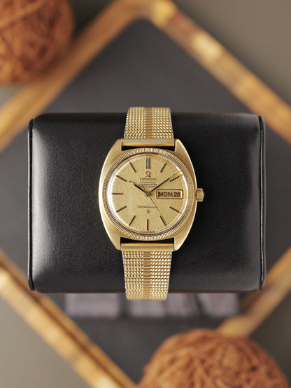 Omega Constellation C Gold-Capped Day-Date “Champagne Linen” Ref. 168.029 (circa 1969)