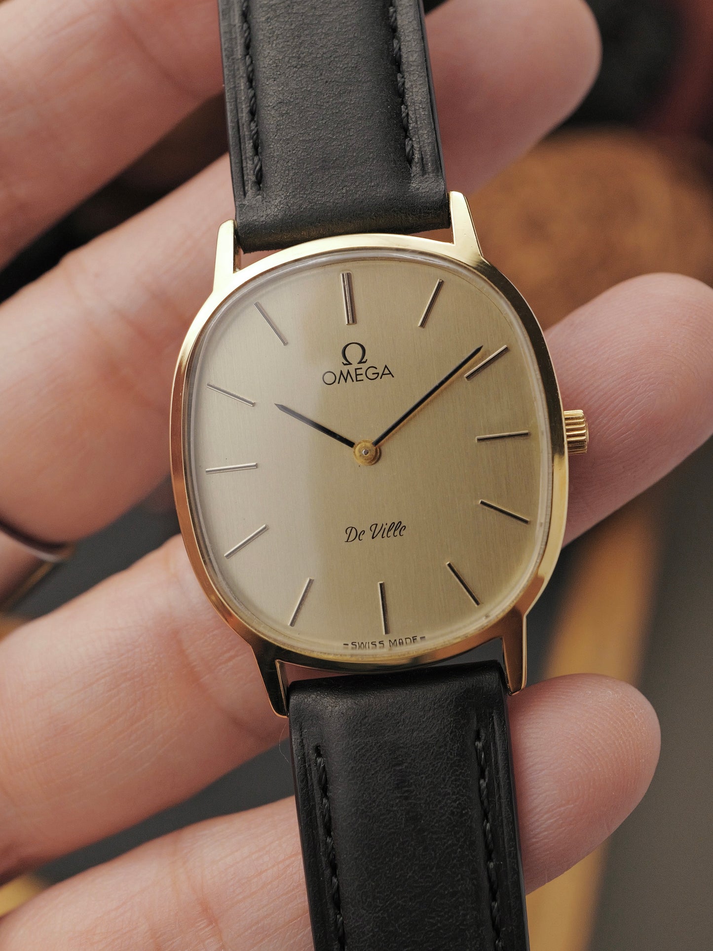 Omega De Ville “Ellipse” Champagne Dial Ref. 111.0148 (circa 1975)