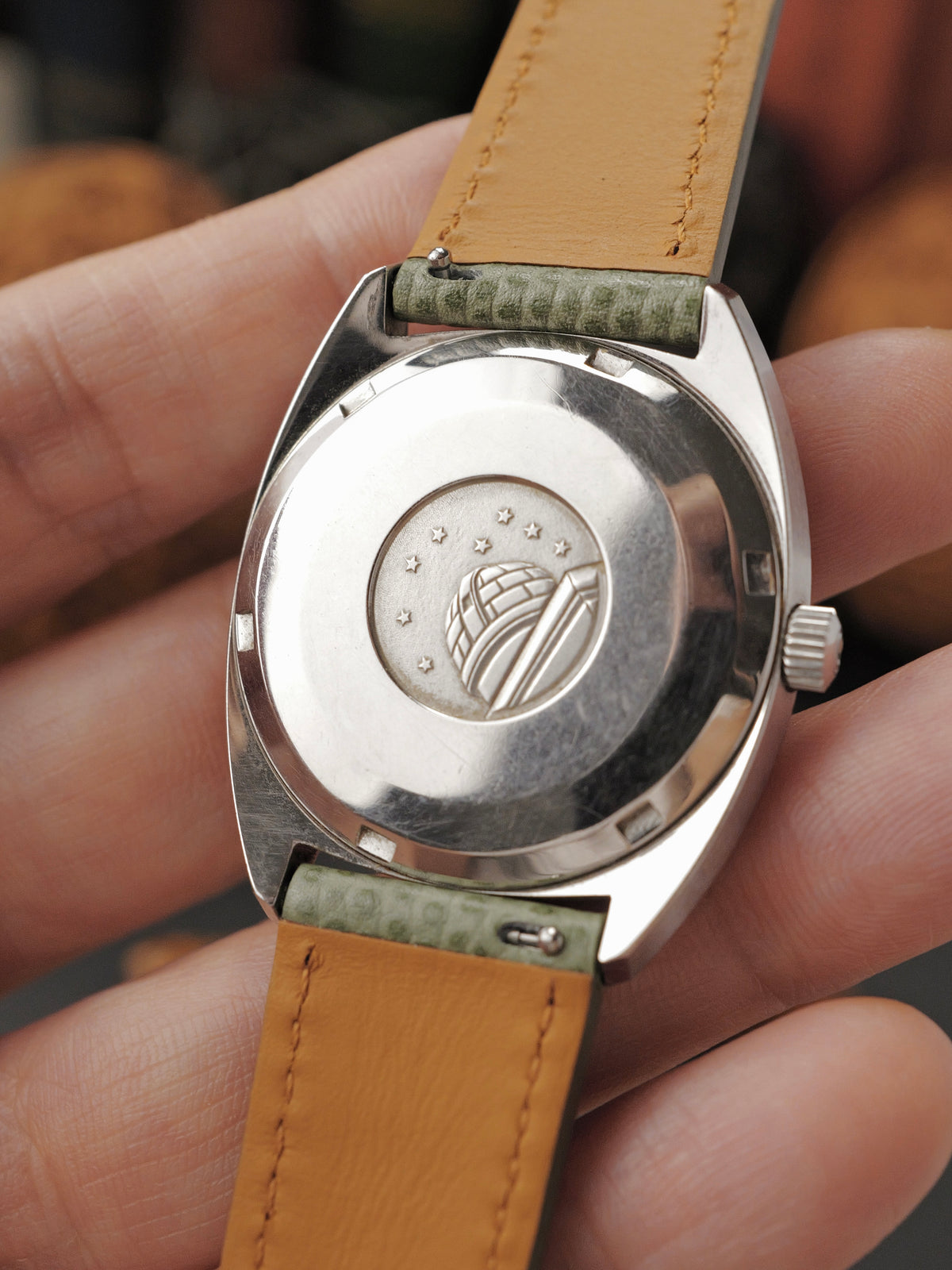 Omega Constellation C Steel Date “Anthracite Sunburst” Ref. 168.017 (circa 1969)