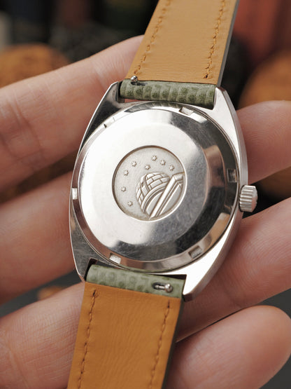 Omega Constellation C Steel Date “Anthracite Sunburst” Ref. 168.017 (circa 1969)