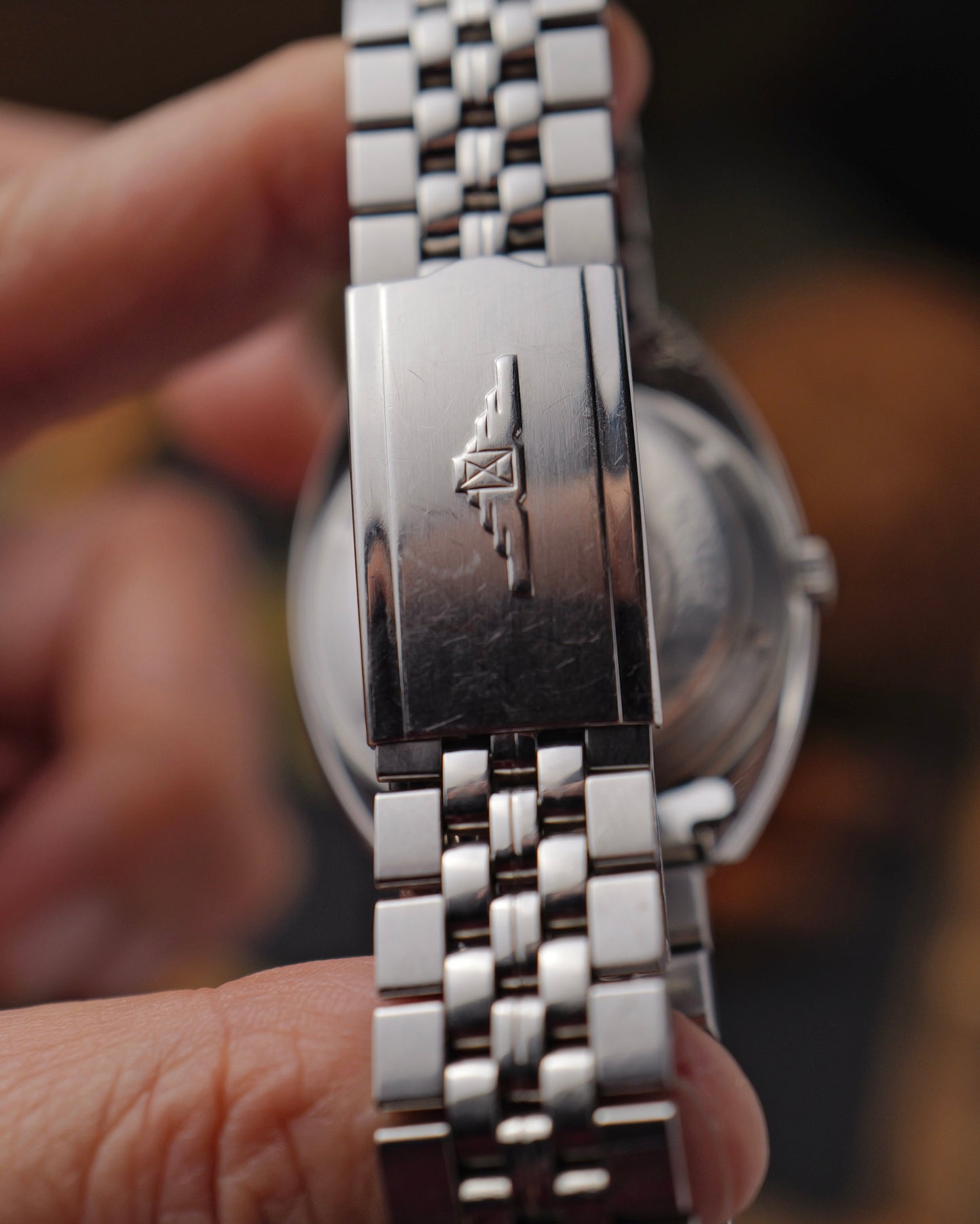 Longines Ultrachron Cushion Case Matte Grey Dial Ref. 8317 (circa late 1960s)