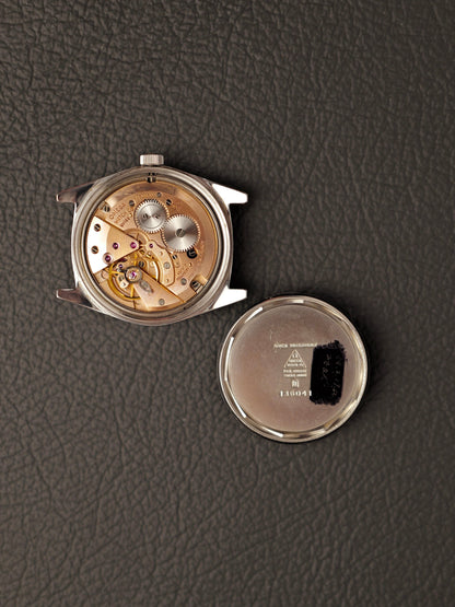 Omega Geneve Date Cushion-Tonneau Silver Domed Dial Ref. 136.041 (circa 1969)