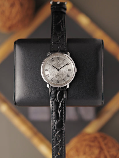 Omega De Ville "Floral Silver Dial" Ref. 111.0107 (circa 1973)