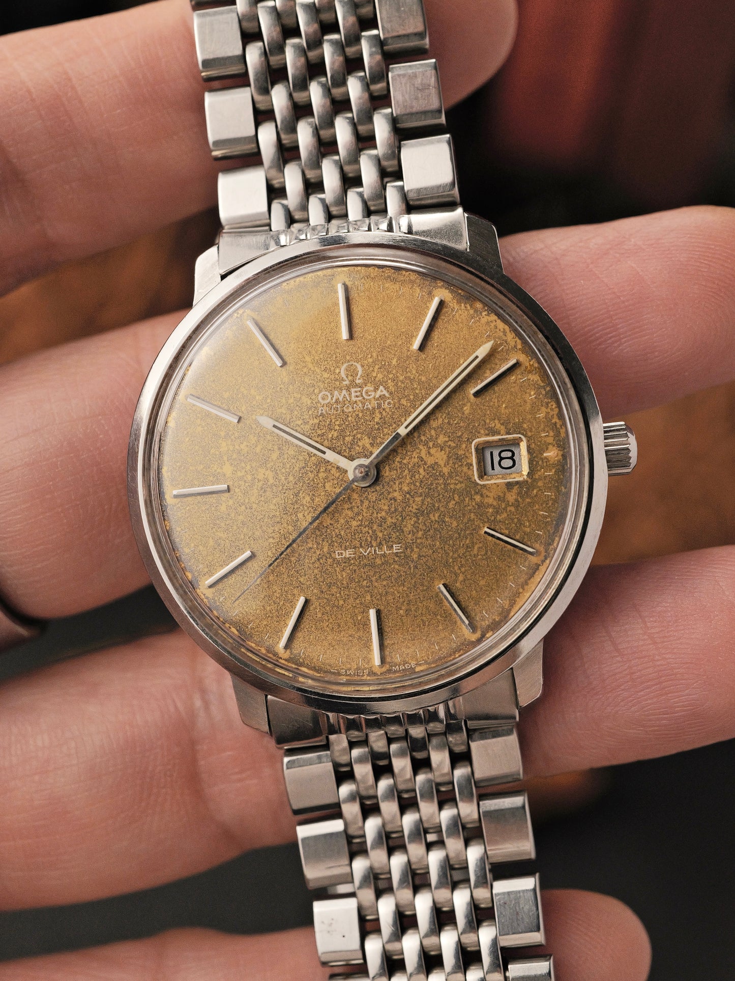 Omega De Ville Jumbo “Tropical Dial" Ref. 166.0134 (circa early 70s)