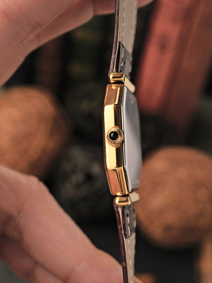 Longines “Octagon” White Roman Ref. 3209 (circa 1980s)