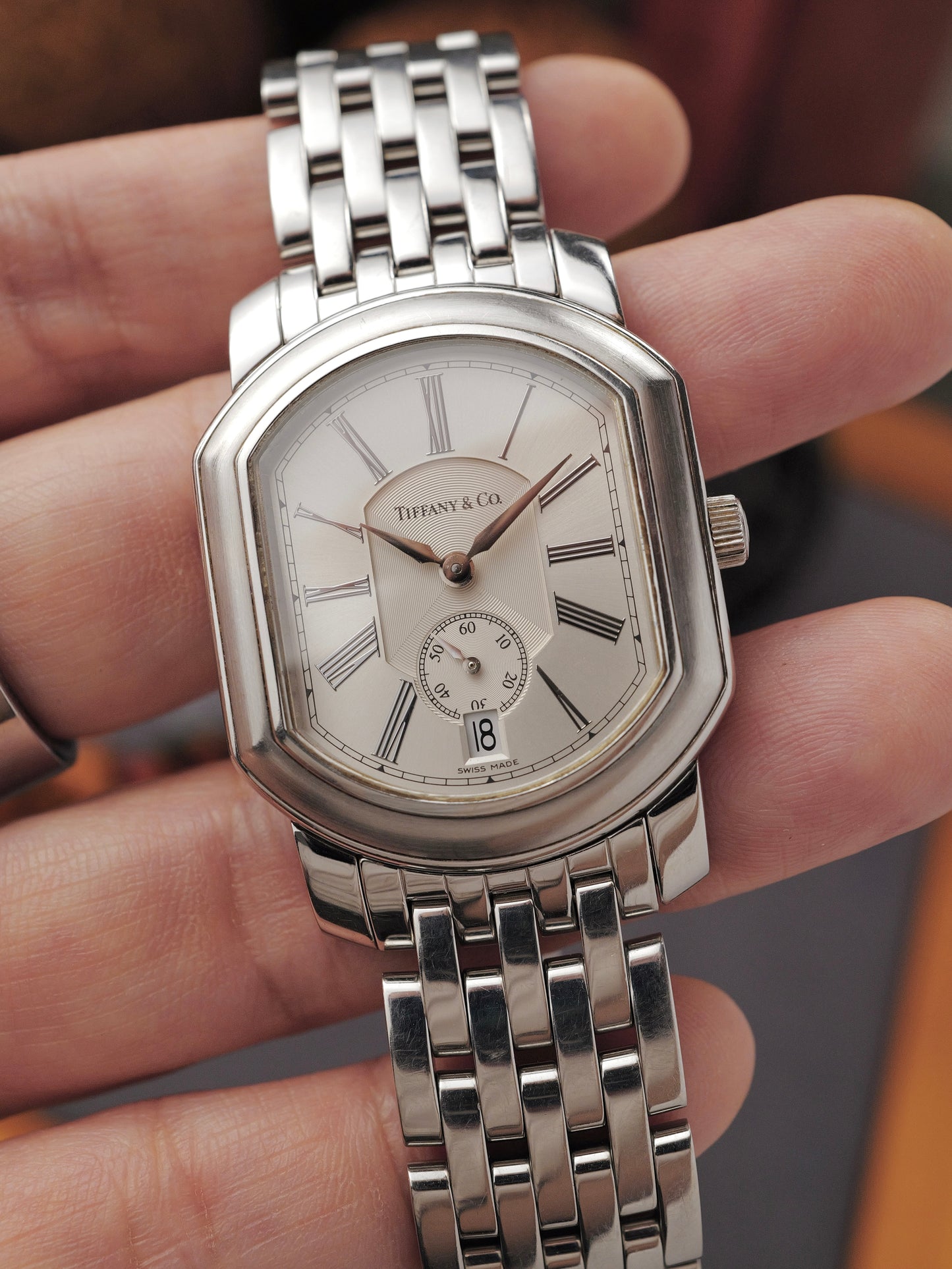 Tiffany & Co. Mark Coupe Small Seconds Large Ref. 326.1003 (circa 1990s)