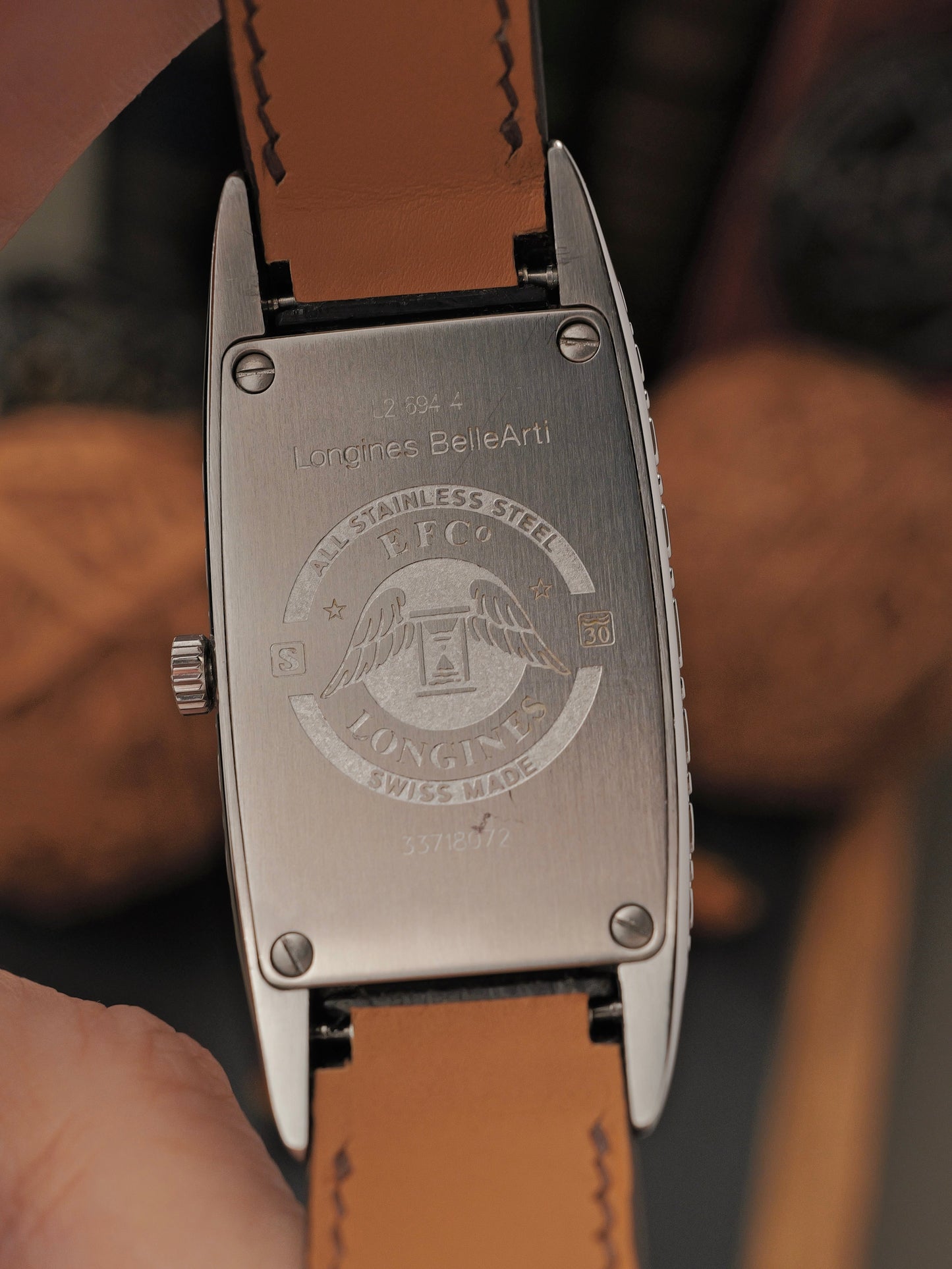 Longines BelleArti “Curvex Breguet” Ref. L2.694.4 (circa early 2000s)