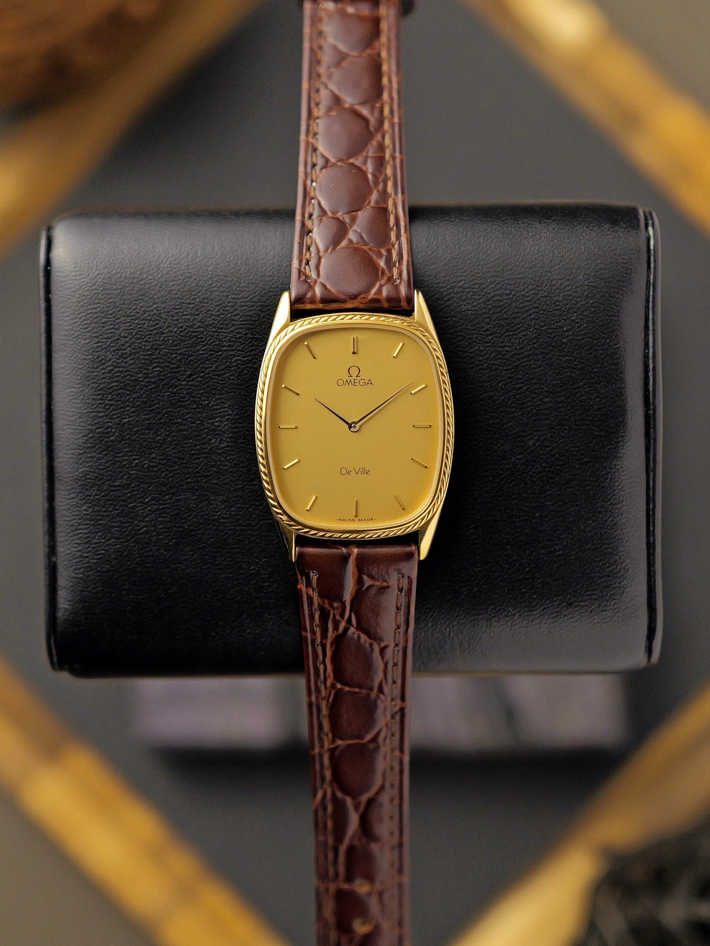 Omega De Ville “Ellipse” Rope Bezel Ref. 191.0168 (circa 1982)