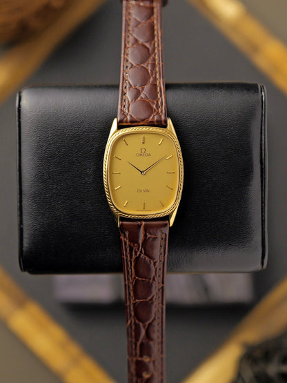 Omega De Ville “Ellipse” Rope Bezel Ref. 191.0168 (circa 1982)
