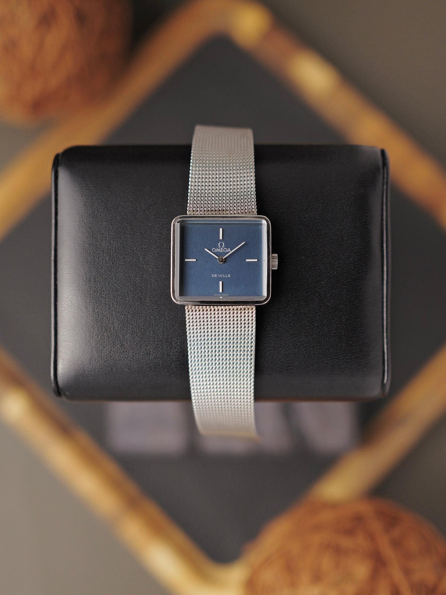 Omega De Ville “Grima” Blue Brushed Dial Ref. 511.444 (circa 1973)