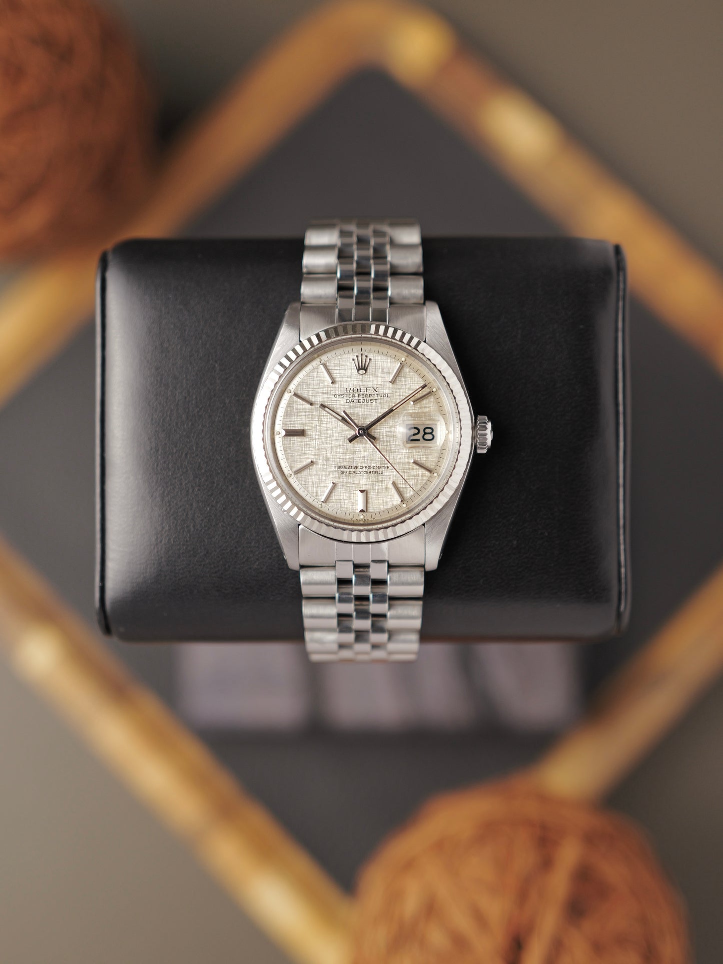 Rolex Datejust “Linen Dial” Ref. 1601 (circa 1976)