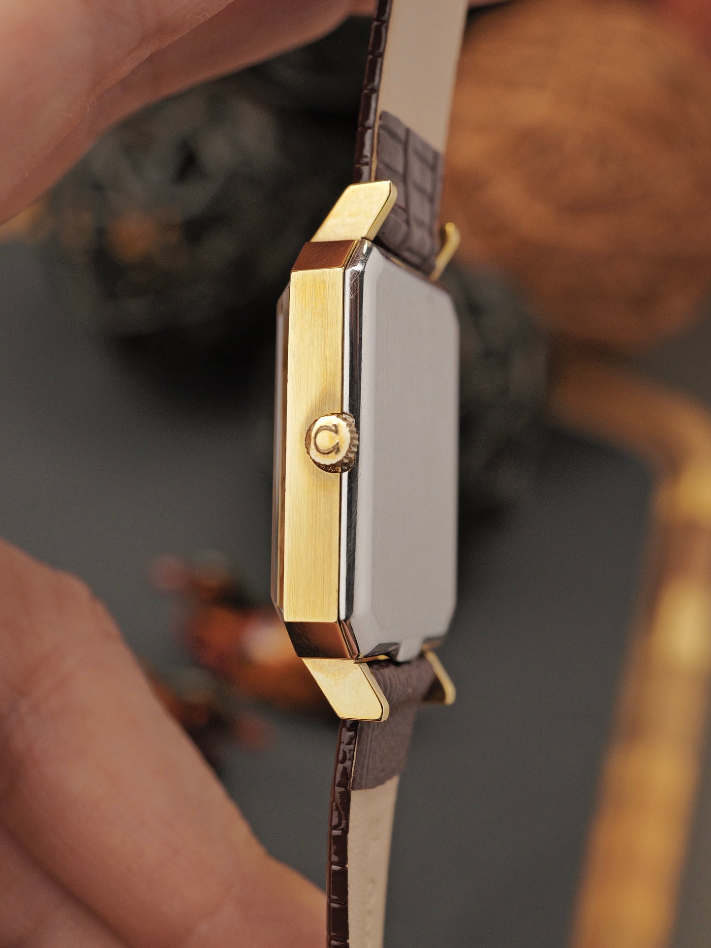 Omega De Ville “Grima” Chocolate Taupe Dial Ref. 511.0378 (circa 1973)