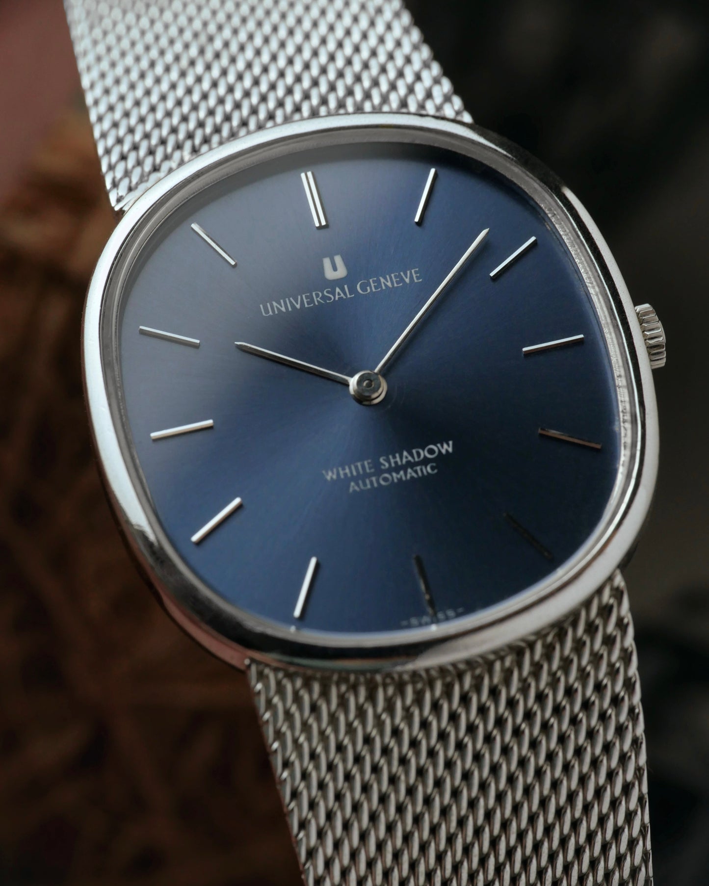 Universal Genève “Blue Ellipse” White Shadow Ref. 866051 (circa 1970s)