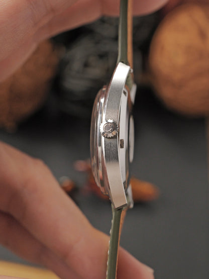 Omega Constellation C Steel Date “Anthracite Sunburst” Ref. 168.017 (circa 1969)