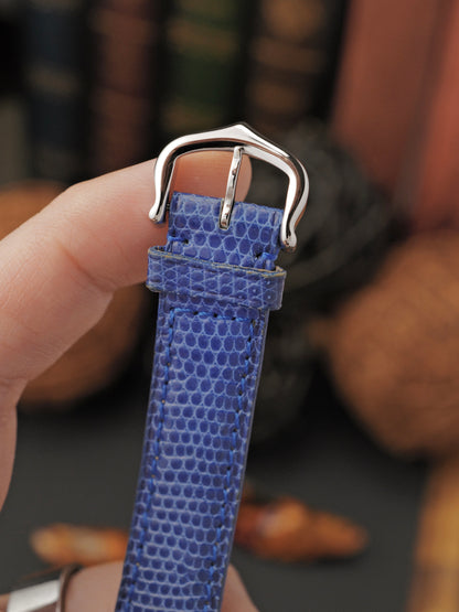 Cartier Must de Cartier Tank Sterling Silver “Blue Roman” SM Ref. 57002 (circa early 1990s)