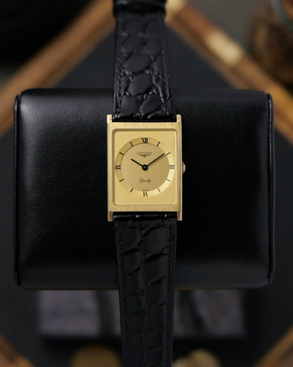 Longines Mirage Ultra Thin “Tank” MA9293-0960 (circa early 1980s)