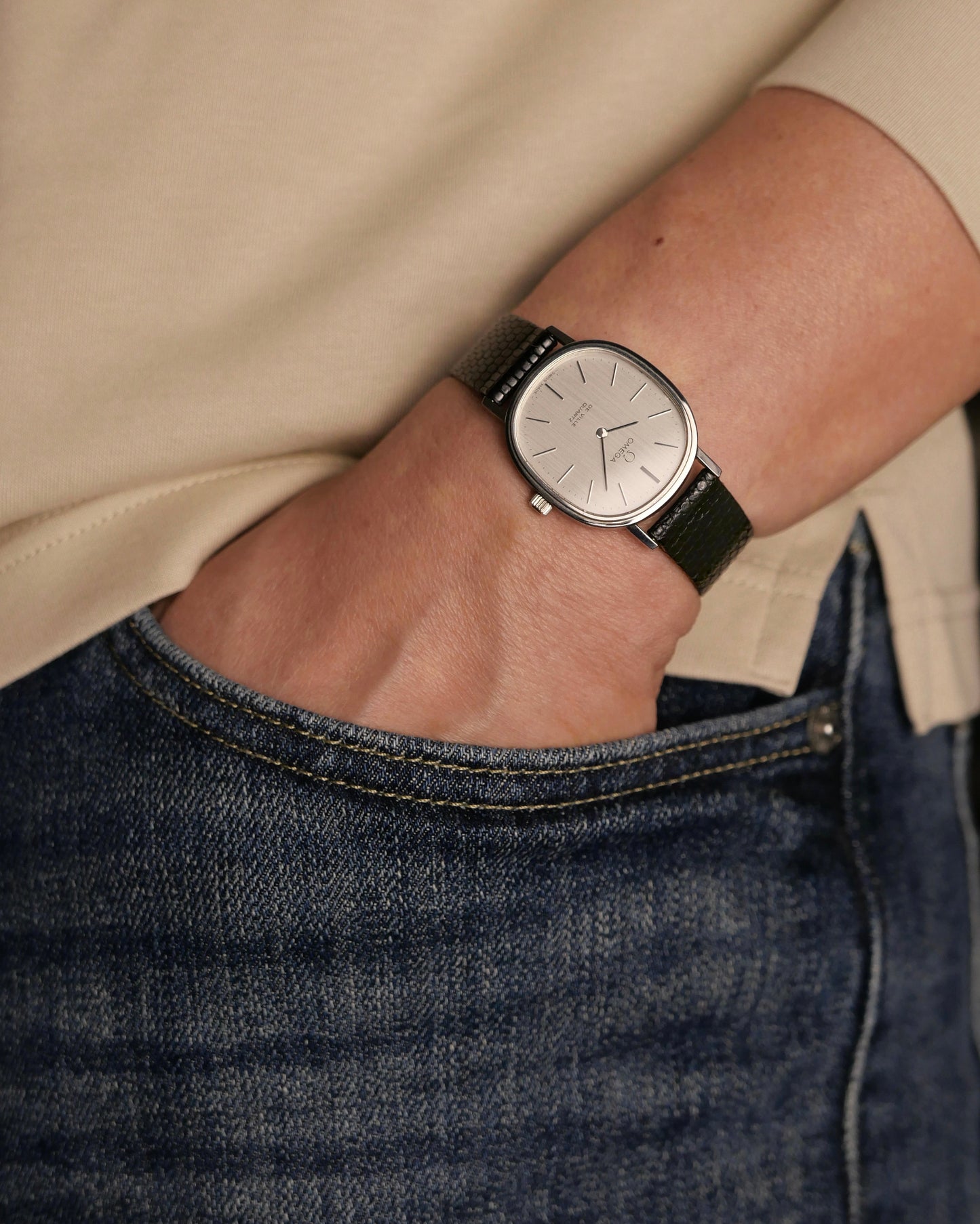 Omega De Ville “Ellipse” Travel Time Ref. 191.0046 (circa late 1970s)