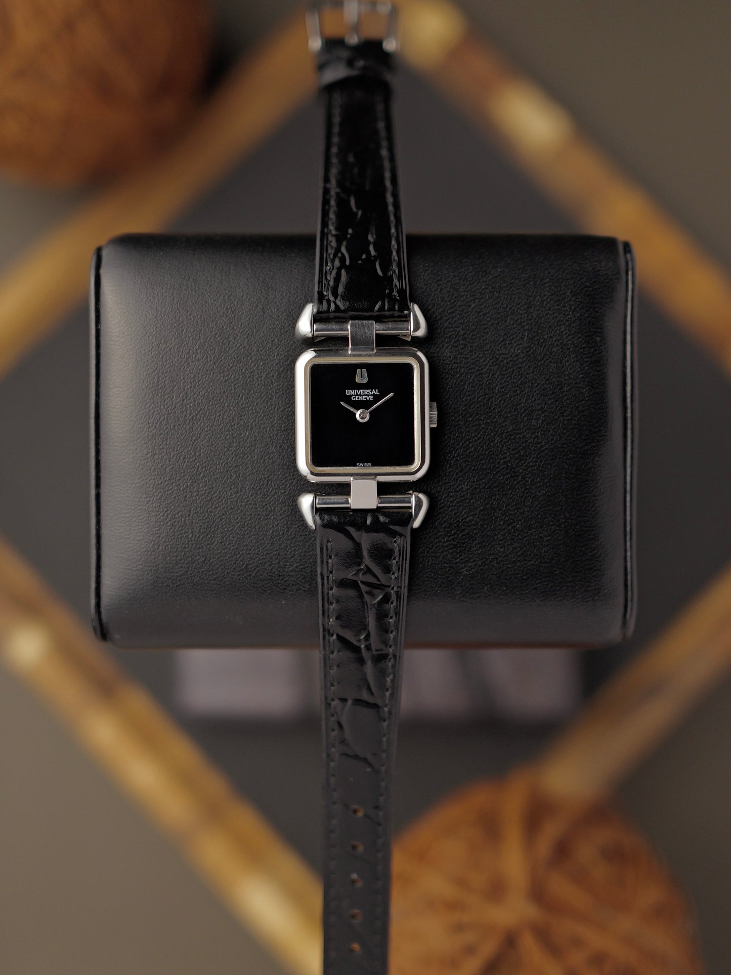 Universal Genève “Silver Square” Convertible Lugs Ref. 811627 (Circa 1960s)