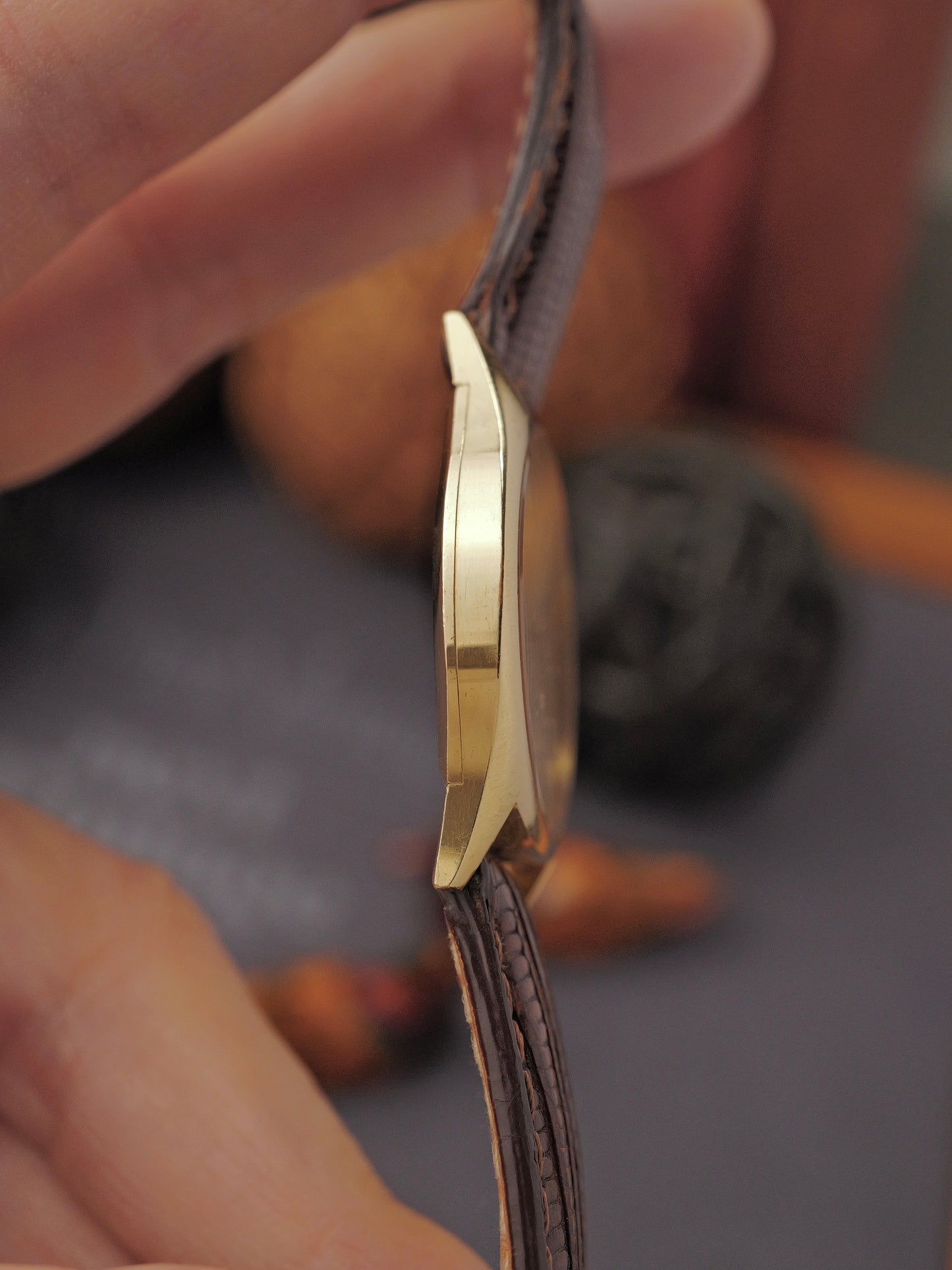 Rolex Cellini “Oval Tonneau” 18K Gold Ref. 3802 (circa 1969)