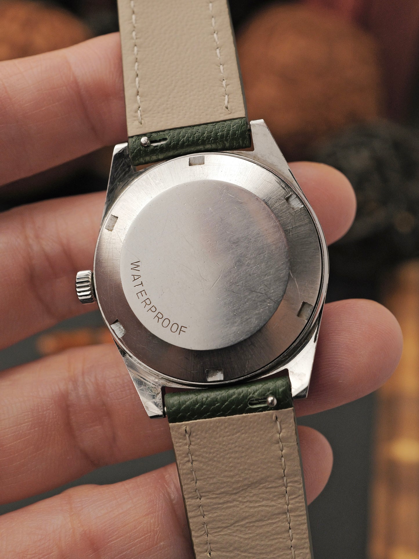 Omega Genève Silver Sunburst Dial Automatic Date Ref. 166.041 (circa 1969)