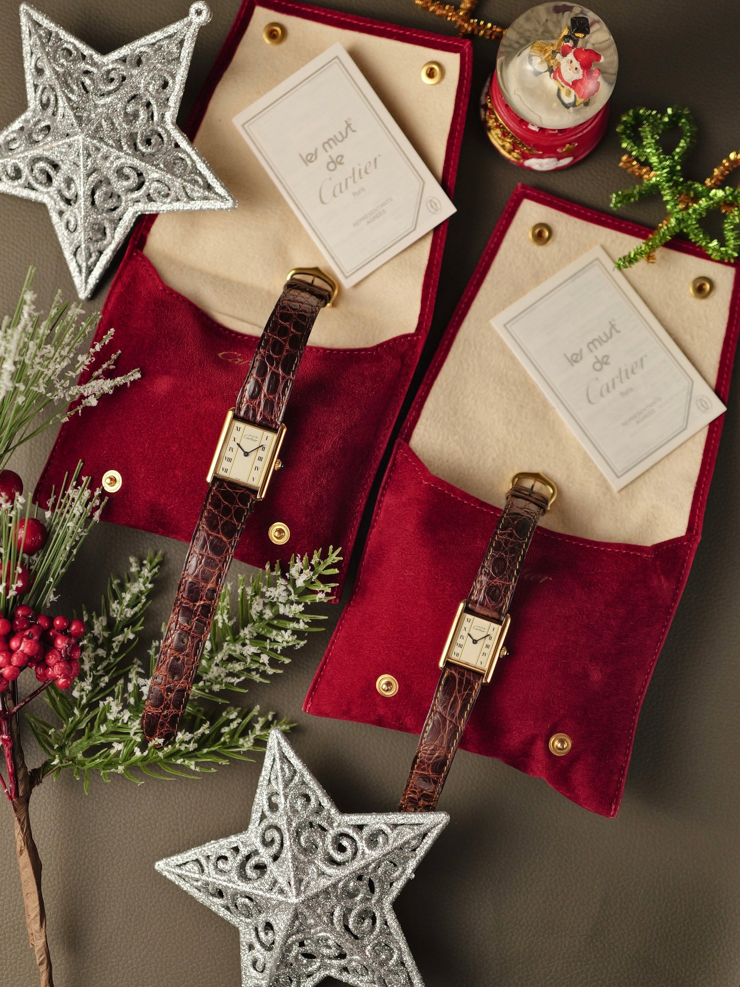 Cartier Must de Cartier Tank Vermeil “Column Dial” SM Ref. 5057001 (circa 1970s)