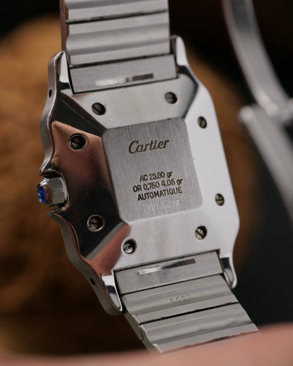 Cartier Santos Carrée Two Tone Ref. 2961 (circa 1980s)