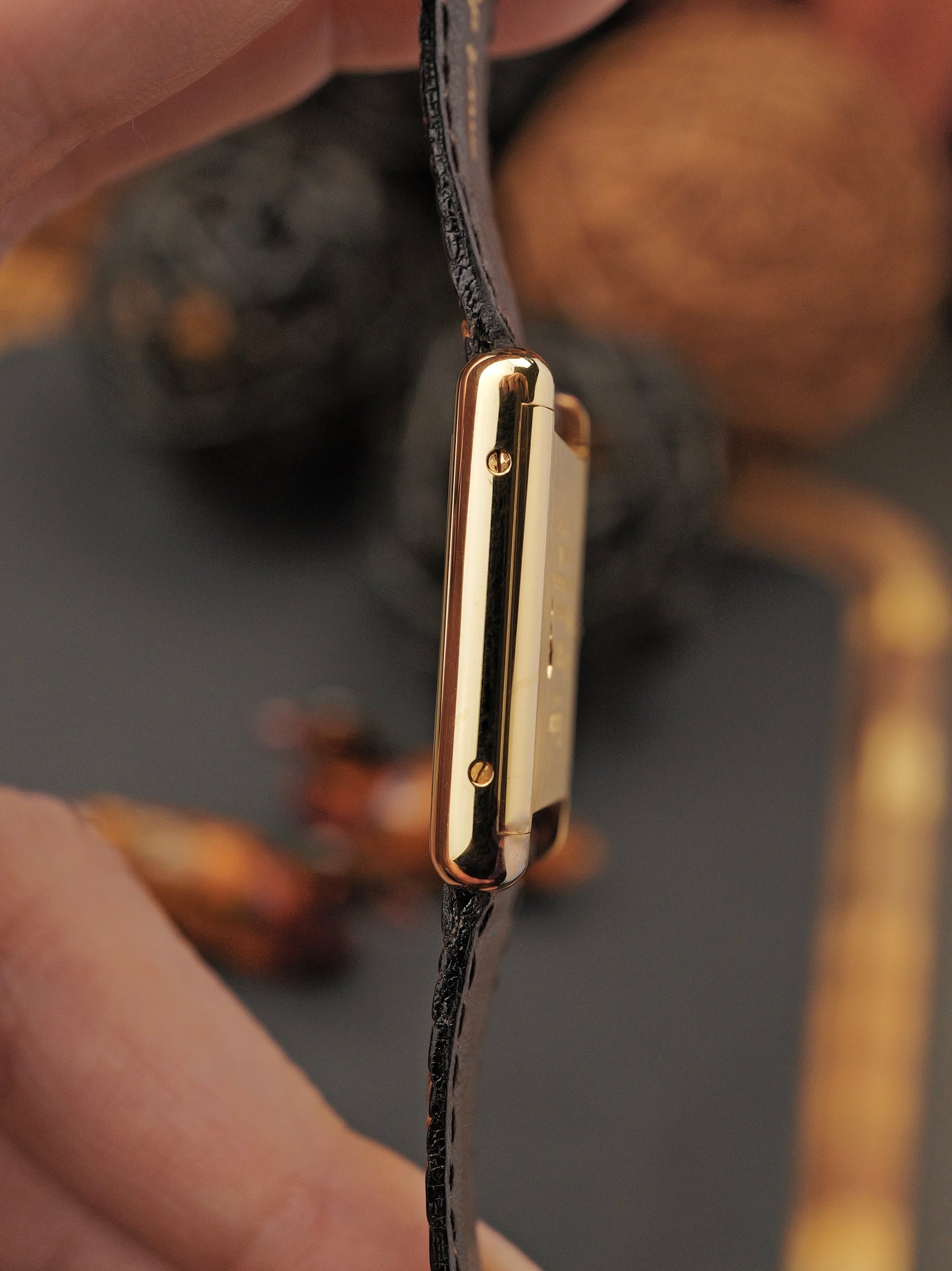 Cartier Must de Cartier Tank “Discor” Vermeil LM FULL SET (circa 1981)