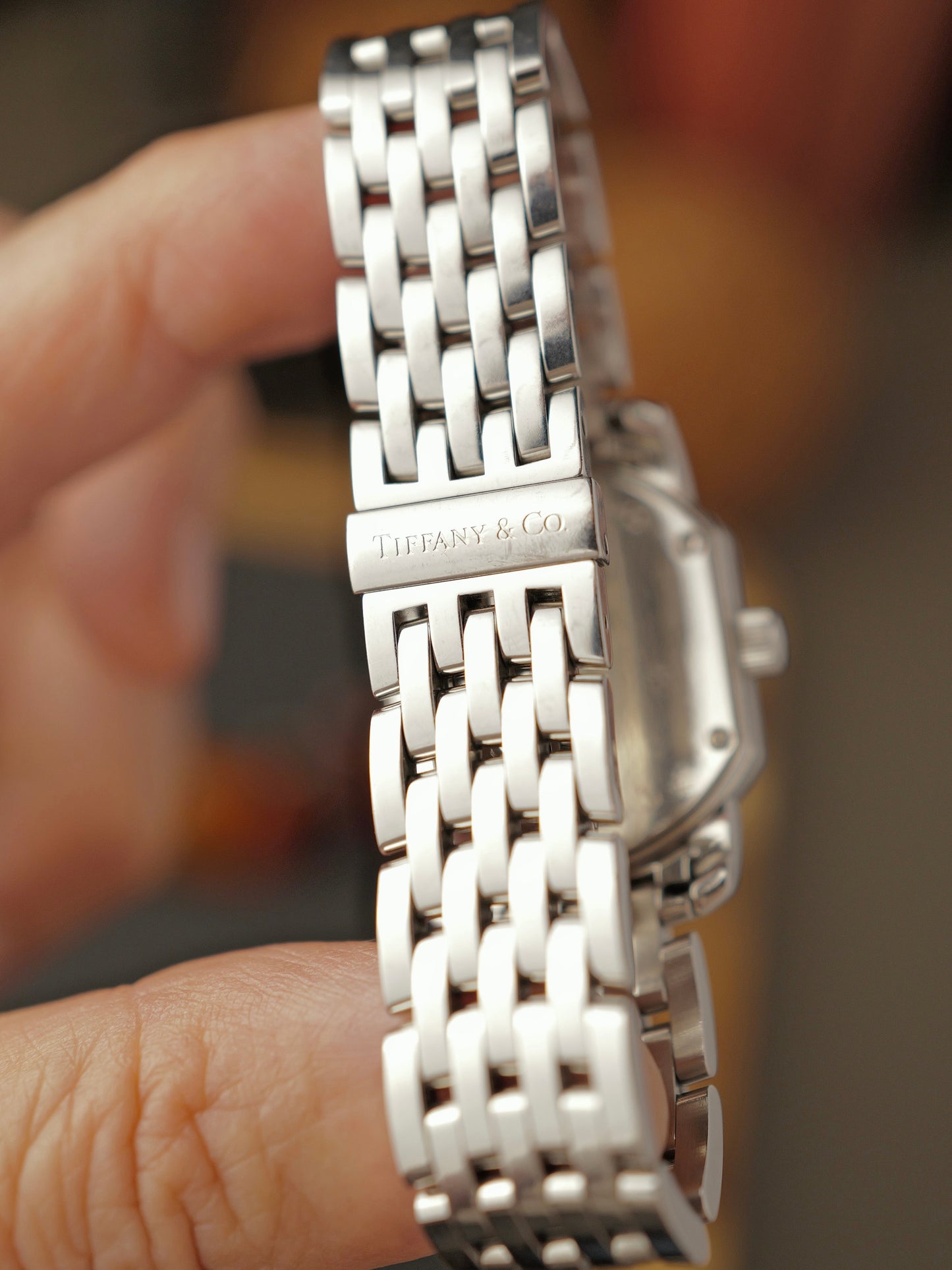 Tiffany & Co. Mark Coupe Petite Seconds w/ Bracelet Small Ref. 514.1012 (circa 1990s)