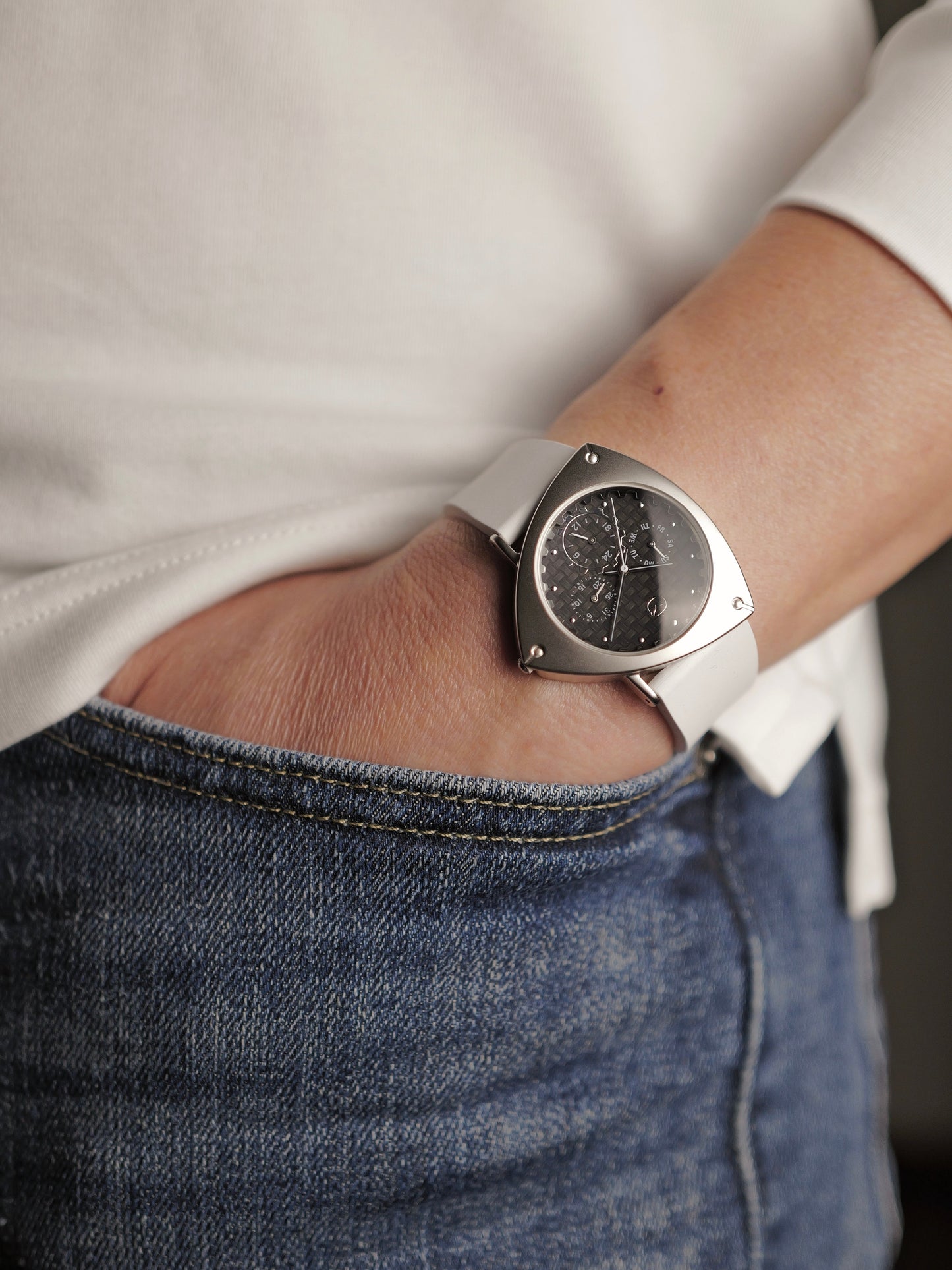 Mazda Design (Seiko) “Rotary Engine Watch II” Ref. 1002-W9-030F (circa 2001)