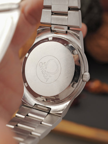 Omega Geneve Integrated Bracelet Automatic Day Date Ref. 166.0174 (circa 1973)